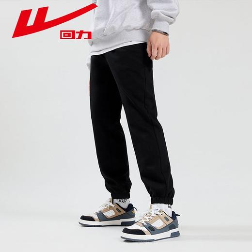 回力运动裤男2025春季新款百搭宽松束脚灰色卫裤网红潮男休闲裤子 商品图8