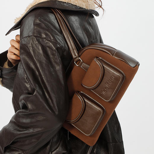 【礼物季】质感保龄球单肩包-纪念日百货门店同款167146108 商品图4