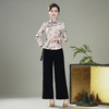 【紫芳】厚保暖女士中国风，唐装盘扣旗袍上衣外套XGT-T25151 商品缩略图3