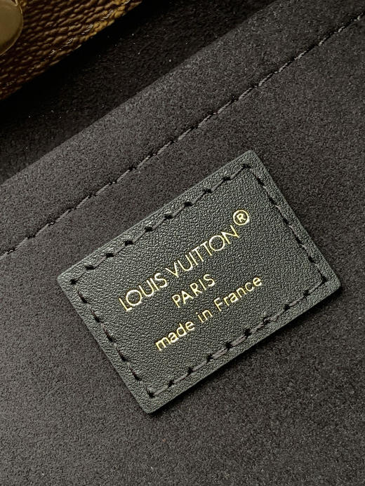 秋冬特惠💰1170 渠道级LV【全钢五金 MB163c01变码芯片】te级LV 全套包装 M12940老花 本款The Drop 小号手袋 商品图8