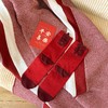 新年装备❗️【福利3对装】本命年大红袜子 女喜庆红色男女中筒袜 舒适蕟财文创立体棉袜 新年袜 商品缩略图10