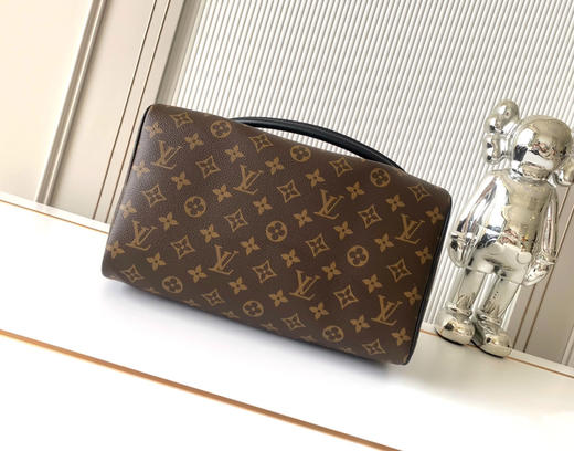 秋冬特惠💰1400 渠道级LV【全钢五金 MB163c01变码芯片】te级LV 全套包装 M12243老花黑皮 Speedy Soft 30 Dark手袋 商品图3