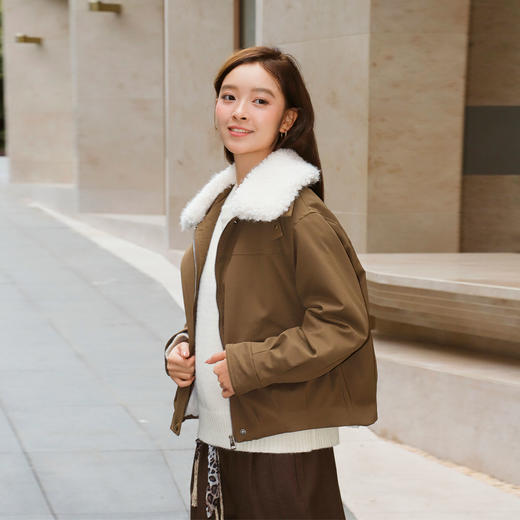 巴恩风小众毛里夹克-纪念日百货门店同款167293141 商品图2