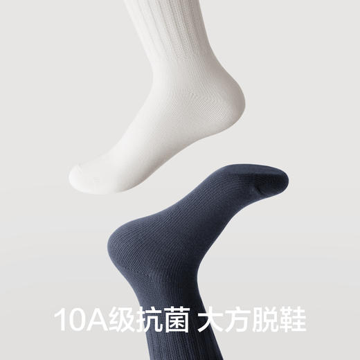 【新品上新】【吸湿发热】有棵树保暖加长抗菌女士长筒袜1双/2双装-S4145 商品图4