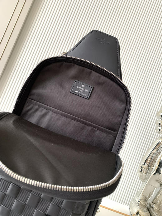 秋冬特惠💰1280 渠道级LV【全钢五金 MB163c01变码芯片】te级LV 全套包装 M45303压格 M45302 本款 Avenue 单肩包 商品图7