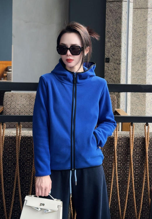 重磅出口级❗️男女同款【PAMPA&POP加绒加厚双面奥粒绒外套】高克重巨保暖！超百搭❗️✅双面复合超细旦奥粒绒，一穿即暖，轻便不压身 ✅耐穿百搭！不挑身材不挑年龄！⚠️七色可选，可穿到210斤！ 商品图8