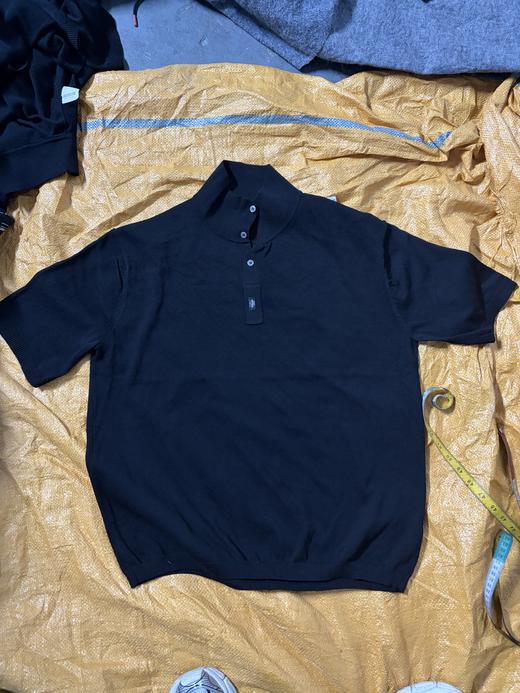 纯色百搭POLO衫男夏季透气舒适商务休闲上衣 商品图0