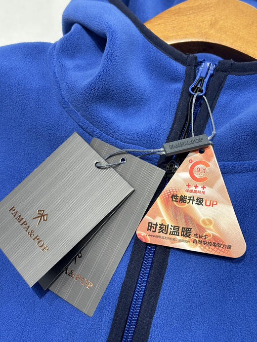 重磅出口级❗️男女同款【PAMPA&POP加绒加厚双面奥粒绒外套】高克重巨保暖！超百搭❗️✅双面复合超细旦奥粒绒，一穿即暖，轻便不压身 ✅耐穿百搭！不挑身材不挑年龄！⚠️七色可选，可穿到210斤！ 商品图7