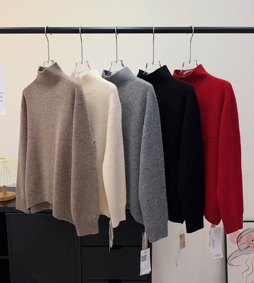 王菲宋佳同款Cel*ine100%羊毛双股羊毛衫 商品图2