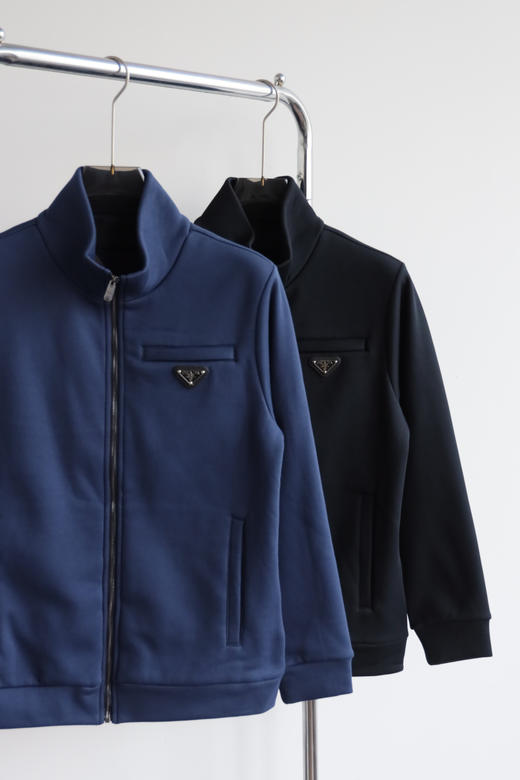 P.R.D ③角标装饰秋冬加绒 小立领夹克外套 WT930 商品图4