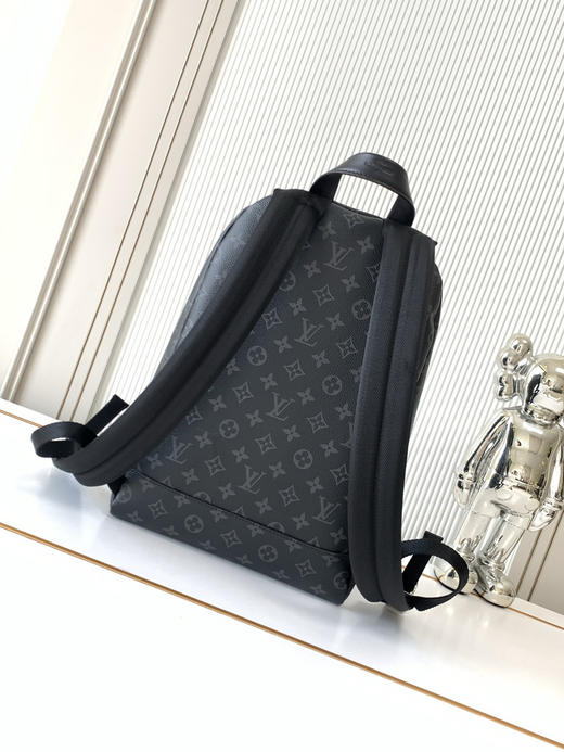 秋冬特惠💰1350 渠道级LV【全钢五金 MB163c01变码芯片】te级LV 全套包装 M14020黑花 本款 Discovery Slim 双肩包 商品图2