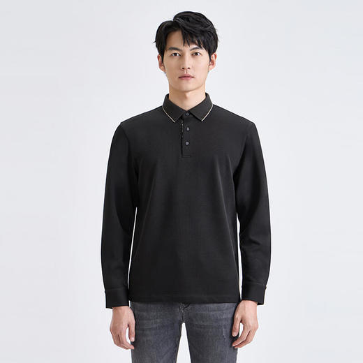 【老爺車男士长袖polo衫SS493】✅厚实细腻的加绒内里，用料相当扎实，柔软舒适，贴心呵护皮肤！-PWJCY 商品图9