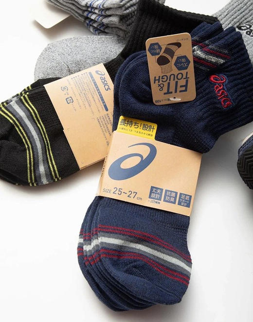 亚瑟士袜子6双 商品图0