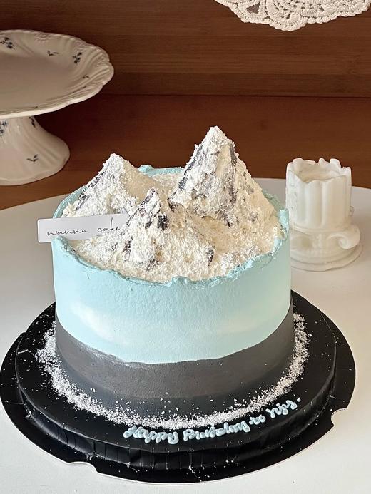 【周年庆精选】雪山 微景观蛋糕 商品图0