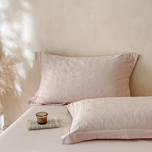 自然醒全棉长绒棉立体提花四件套-花屿HS 商品图14