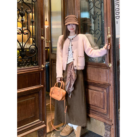 <曾小咸推荐> 现货秒杀！微信超特价！粉色毛衣开衫 日常229.99 立减100 秒杀129.99！ 商品图3