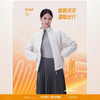 防风保暖羊毛棒球服夹棉短外套 2025冬季新款 复古休闲棒球服女保暖菱格棉衣 商品缩略图2