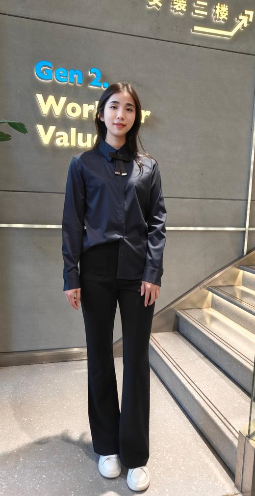 G2000女装FW商场新款修身剪裁长袖衬衫58221053 商品图4