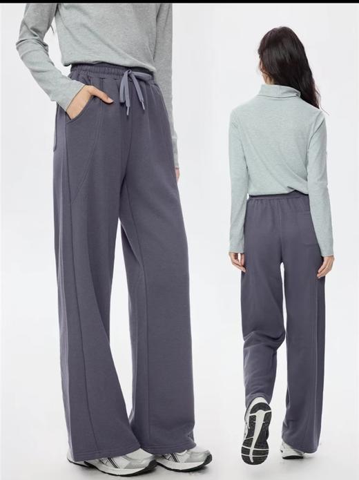 佐丹奴女装25年抽绳极简慵懒风阔腿卫裤13415692 商品图1