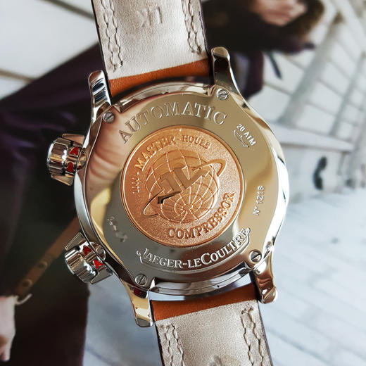 【95新】Jaeger-LeCoultre积家Q1728401自动机械机芯日期显示37mm（中性款）运动大师系列精钢/表圈镶嵌原厂钻石 011125MC11 商品图6