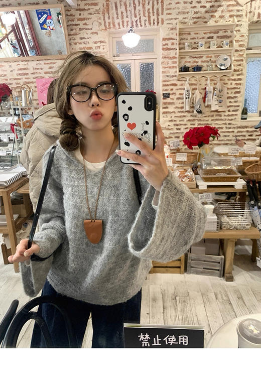 慵懒连帽毛茸茸 商品图6