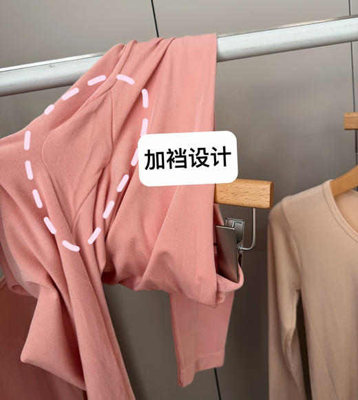 出口日单自发热保暖内衣套装 商品图3