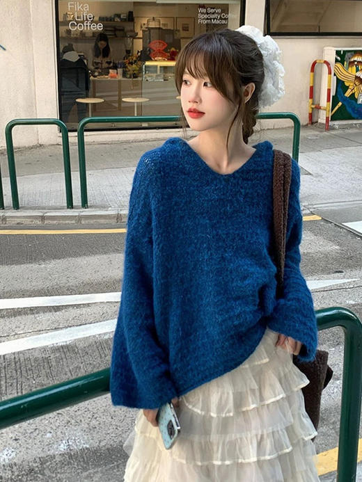 慵懒连帽毛茸茸 商品图2