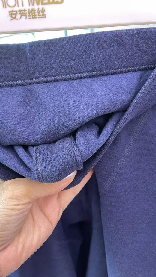 阳光绒男款圆领套装保暖衣蓄热保暖舒适透气高弹16313651 商品图4