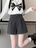 秋冬高阶质感！羊毛醋酸高腰A字短裤 商品缩略图1