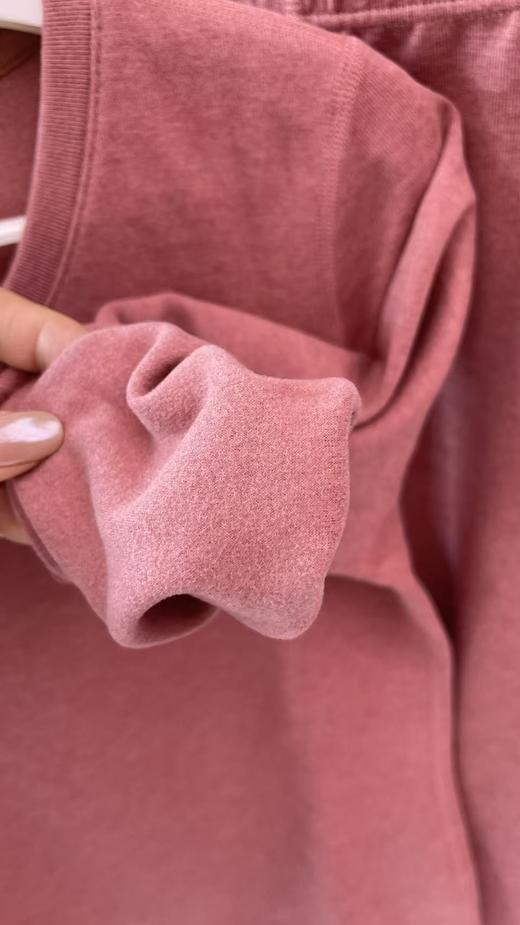 阳光绒保暖衣圆领套装蓄热保暖舒适透气高弹16313234 商品图3