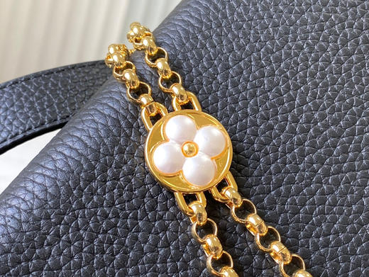 秋冬特惠💰1800 渠道级LV 新品 te级LV 动态芯片 M25903/M48865黑色珍珠花朵款 商品图4