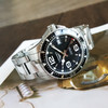 【9新】Longines浪琴L3.641.4.56.6自动机械日期显示39mm（男款）康卡斯系列 精钢/单向旋转刻度铝圈041125NJS14 商品缩略图4