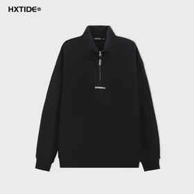 【断码清仓】HX 冬季中领半开胸卫衣S106540012101/02