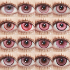 【合集】MyukiCon粉色 COS美瞳 坠入爱河/桃夭粉棕/粉樱奶昔/玫瑰精灵/樱花物语/桃芝粉/次元梦境Pro粉/魔女画廊粉 鬼灭之刃弥豆子/魔法少女小圆/守护甜心/明日方舟 清透浅粉桃粉色系