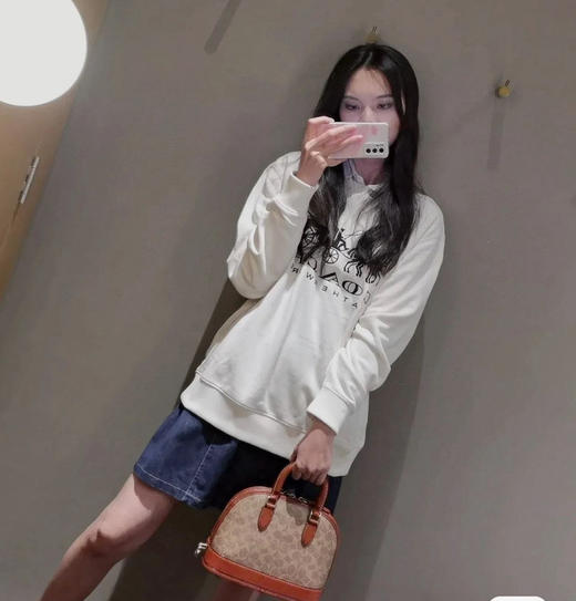 蔻驰刺绣马车加绒卫衣帽衫11112 商品图7