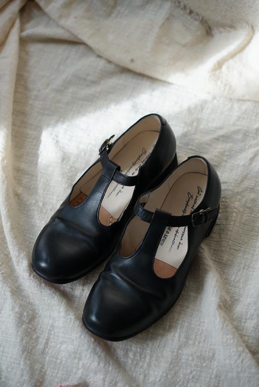 SHOE&SEWN黑色Eileen手工鞋 商品图1