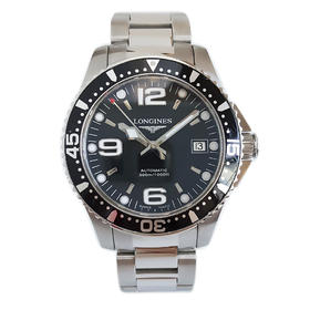 【9新】Longines浪琴L3.641.4.56.6自动机械日期显示39mm（男款）康卡斯系列 精钢/单向旋转刻度铝圈041125NJS14