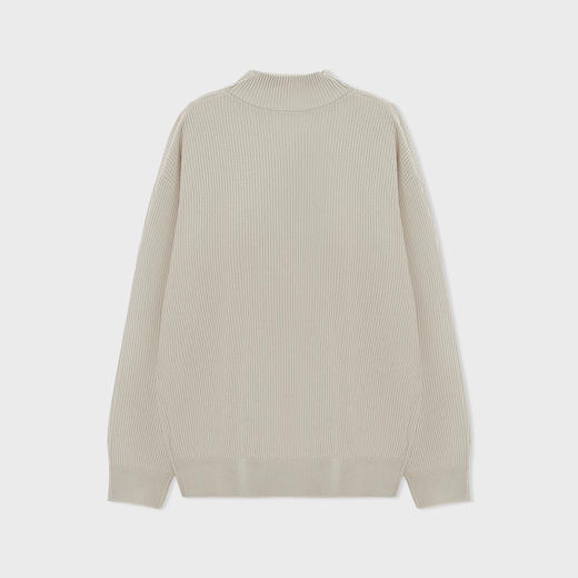 【新品上新】HX 冬季中领毛衫Z107540040101/02 商品图3