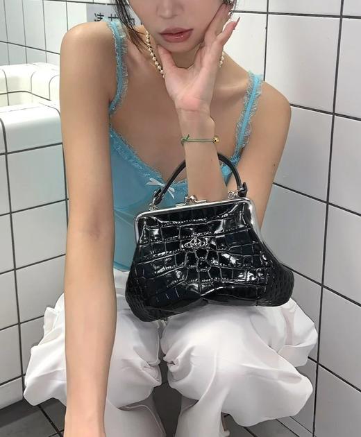 女款Granny Frame手提包he 商品图3