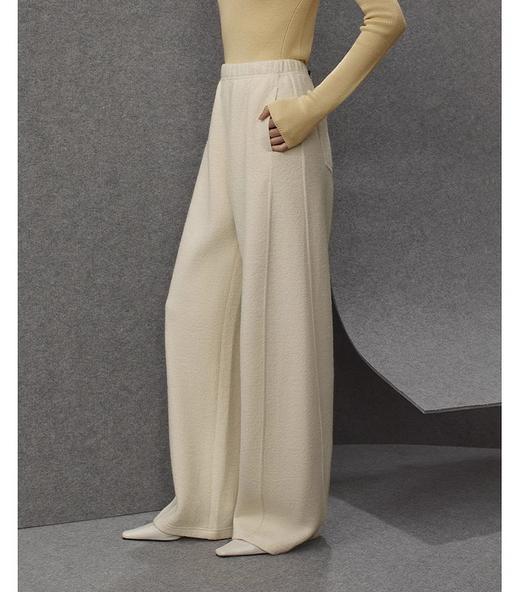 ZHIZ*同款 弧形显瘦肌理感直筒休闲裤  25冬新款 商品图4