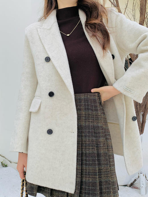 【百图lulu定制】【小金链针织衫】安迪绒  抗起球 半高领 长袖 针织衫 打底衫 商品图2