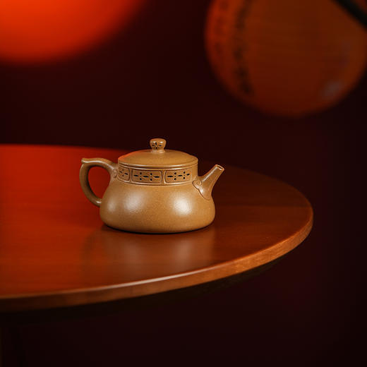 龙德堂陶艺 汤宣武制《锦绣前程》原矿黄金段 150cc 库存请咨询客服 商品图2