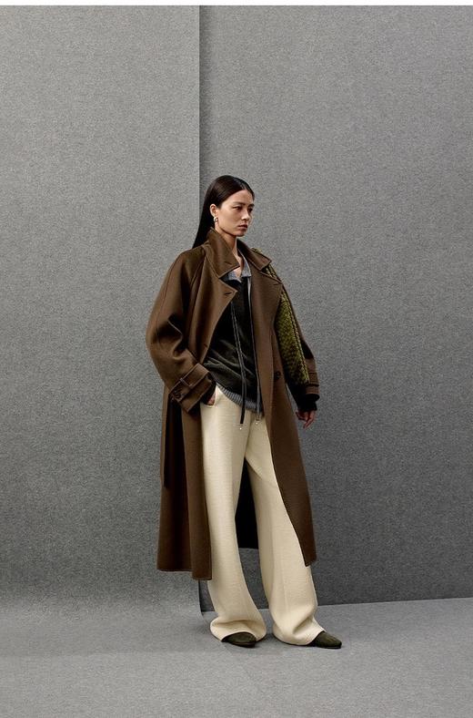 ZHIZ*同款 弧形显瘦肌理感直筒休闲裤  25冬新款 商品图8