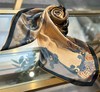 优品堂『繁花似锦』110×110桑蚕丝方巾 商品缩略图4