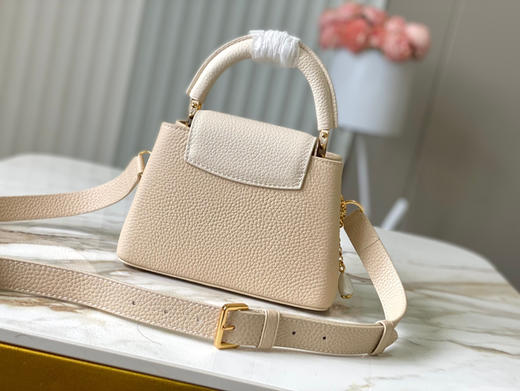 秋冬特惠💰1750 渠道级LV 新品 te级LV 动态芯片 M25461/M48865杏黄拼奶白珍珠花朵款 商品图2