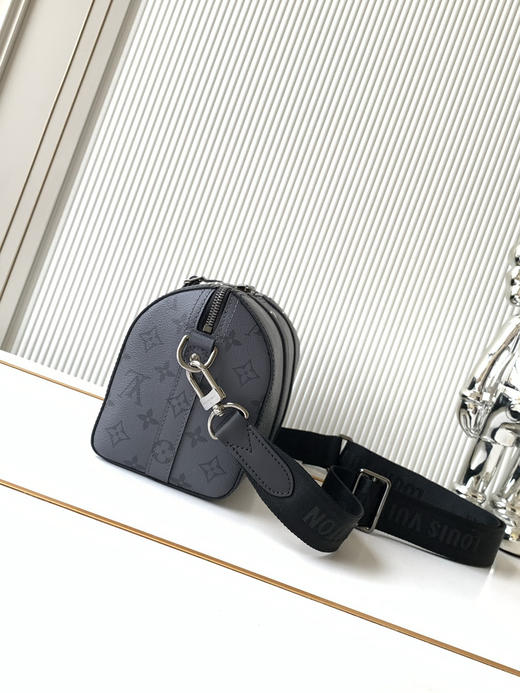 秋冬特惠💰1250 渠道级LV【全钢五金 MB163c01变码芯片】te级LV 全套包装 M45936黑花 CITY KEEPALL 手袋Keepal 旅行袋 商品图1