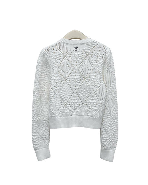 女款全棉镂空针织衫毛衣ba010 商品图1