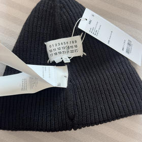 马吉拉MM6手缝毛线帽针织帽