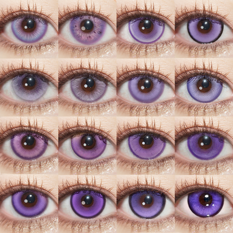 【合集】MyukiCon 紫色COS色系美瞳 女巫之吻/紫玉髓/繁星祝福/时光魔女/幽紫秘境/记忆之境/次元梦境Pro紫/绝绝紫/奈良薰/霓虹狂想/桑葚奶昔/桃芝紫/帝江紫云 显色紫葡萄 自然日常款