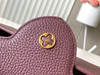 秋冬特惠💰1630 渠道级LV 新品 te级LV 精品 动态芯片 M25893/M48865酒红链条款 此款Capucines 手袋 商品缩略图6